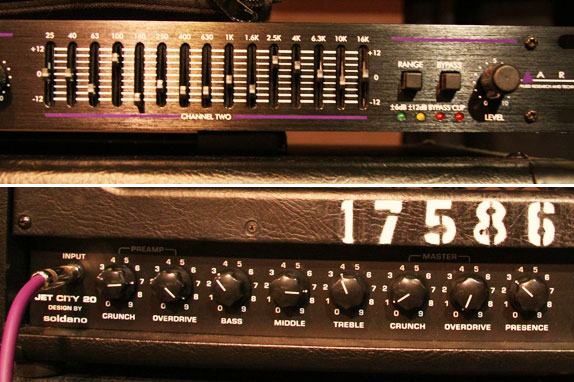 ART's 341 Dual Channel 15 band graphic equalizer